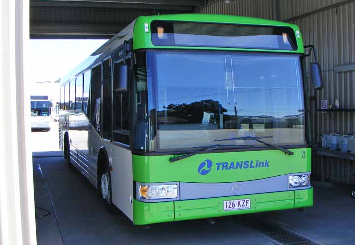 Bribie Island Coaches Mercedes Benz O500LE Bustech VST 21